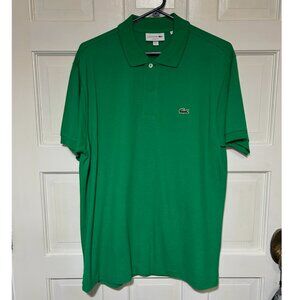 Lacoste Green Polo Short Sleeve Shirt Men's Large